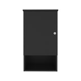 Bathbi 28" tall Medicine Cabinet with Two interior Shelves and One open Shelf B070P234327