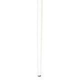 4pcs Elegant Assembled Stripping Texture High Backrest Dining Chairs White 40655595