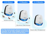 2 Pcs Ultrasonic Pest Repeller with Night light Plug In Pest Mice Repellent Indoor Roach Bed Bug 77815869