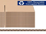 50pcs 8 "x 8" x 8 " thick 3mm corrugated cardboard box in kraft paper color 22717955