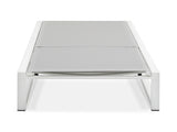 5-Level Adjustable 2-Piece Outdoor Chaise Lounge, Durable Aluminum Frame & Textilene Mesh, Perfect N779P281907W