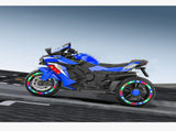 Electric Motorcycle for Kids, 12V Battery Powered Ride on Toys 3 Wheels Motorcycle with LED Lights, 25679780