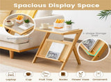 Modern Bamboo Edge Table 43813901