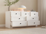 Chest Of Drawer with 7 drawers white color farm door W2139P241088