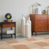 Floor metal vase modern style decoration home white metal vase 3-piece set gorgeous home decoration W2796P255615