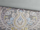 5 Piece Cotton Duvet Cover Set Grey King B035129117