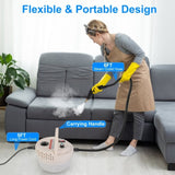 Handheld High Temperature Pressure Steam Cleaner - 2500W, 3 Bar Pressurized Steam, 6 Steam Settings, 98530146