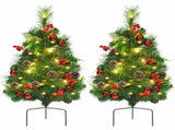 2 PCS 29 Inch Christmas Trees 76066357