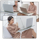 ZUN Laptop desk, adjustable laptop desk, office desk, laptop, work, reading, writing, drawing, and 00072968