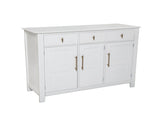 Cabinet with storage, for living and dining room entrance, large size, 3 doors and 3 drawers,white N780P295774K