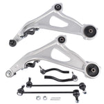 ZUN 6Pcs Front Lower Control Arms Kit Sway Bar for 2013-2020 Nissan Pathfinder Infiniti QX60 JX35 2.5 70209680