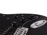 GST Stylish Electric Guitar Kit with Black Pickguard Black 55121825