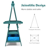 3-in-1 Double-Sided Storage Art Easel -Green 08579832