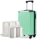 20-Inch Hardshell Carry-On Luggage, Lightweight Durable ABS Suitcase with Spinner Wheels, Built-in 14325455