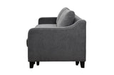 ZUN 69" 3 in 1 Convertible Queen Sleeper Sofa Modern Fabric Loveseat Futon Sofa Couch w/Pullout W1417111822