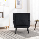 Modern Soft Velvet Material Ergonomics Accent Chair Living Room Chair Bedroom Chair Home Chair With W676P313948