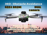 GD83 Drone Is Equipped with Dual Cameras, Powerful Brushless Motor,Light Flow Positioning, , 31503292