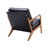 ZUN COOLMORE Wood Frame Armchair, Modern Accent Chair Lounge Chair for Living Room W39551244