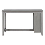 5-Piece Multi-Functional Rubber Wood Counter Height Dining Set with Padded Chairs and Integrated 9 29525346