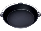 pre-Seasoned Cast Iron Dutch Oven With Skillet Lid, Outdoor Camping Deep Pot for Camping Fireplace 51168450