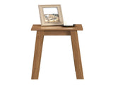 Small Square Wood Side Table, Walnut Finish 62696251