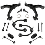14x Front Suspension Control Arms Kit Fit for 2006-2010 Jeep Commander Fit for 2005-2010 Jeep Grand 94260555