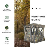 80" Person Portable Pop-Up Ground Tent with Carrying Bag 73477130