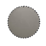 ZUN Beaded Round Wall Mirror 36"D B03599370