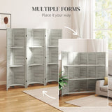 Tall Wood Privacy Screen Room Divider 34212008