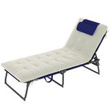 Folding Chaise Lounge /Pool Chair / beach chair Camping Chairs 41933583
