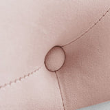 Pink Chaise Lounge Indoor,Velvet Lounge Chair for Bedroom with Storage & Pillow,Modern Upholstered W1170105037