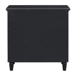 ZUN 3-Drawer Nightstand Storage Wood Cabinet 37365217