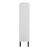 Shoe Cabinet, Freestanding Shoe Rack Organizer with Drawers & Metal Legs, Modern Shoe W40981153