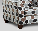 ZUN Camero Fabric Pillowback Arm Chair T2574P195450