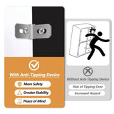 ON-TREND Elegant 2-in-1 Shoe Cabinets with Soft Cushion, Modern Storage Bench with Arched Doors & N721P245716B