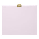 Pink High Gloss 2-Drawer Nightstand B062P209010