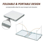 ZUN Portable Camping Table/ Dining Table （Prohibited by WalMart） 58819177