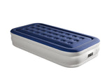 Twin Air Mattress with Built-in Pump, 18in Raised Comfort Blow up Mattress, Double Chamber Airbed, 83667549