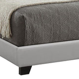Grey Full Panel Bed B062P153560