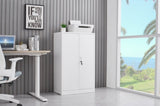 ZUN Metal Storage Cabinet with Locking Doors and Adjustable Shelf, Filing Storage Cabinet , 66558843