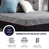 Renew 11 inch Cooling Fast Responding Latex Foam Adult Mattress, Cal King Size B210P286874