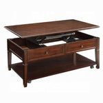 ZUN Walnut Coffee Table with Lift Top B062P209099