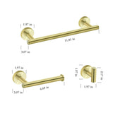 3 - Piece Bathroom Hardware Set 37513719
