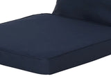 HONOLULU CLUB CHAIR CUSHION SET, BACK CUSHION AND SEAT CUSHION, NAVY, SET OF 2, N775P270231N