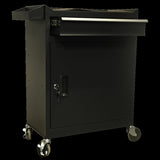 five-Drawer Rolling Chest with Wheels, Detachable Cabinet Storage Box with Drawers, Metal W3267P307518