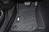 MKR Waterproof and Stain-resistant TPE Car Floor Mats Black 3 PCS For Jeep Wrangler JL 2018 4 Doors W2801P279860