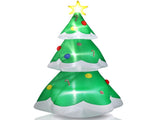 6.9 FT Lighted Christmas Inflatable Decoration, Inflatable Christmas Tree, Blow Up Yard Decorations 56140561