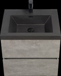 ZUN 24" Floating Bathroom Vanity with Sink, Modern Wall-Mounted Bathroom Storage Vanity Cabinet with W1920P177534