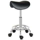 Saddle Stool Ha Ha Feet Rotation Bar Stool Black 56765633