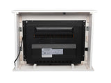 18 Inch White Wood Cabinet Style 1400W Single Color / Fake Wood / Heating Wire / With Small Remote 67440467
